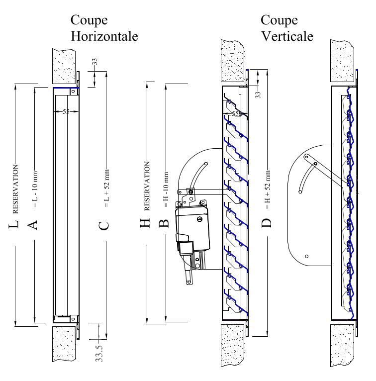 Aération, grille de ventilation, Définition