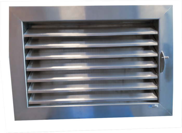 Grille de ventilation Galva au pas de 30 mm - VIB - grilles de ventilation