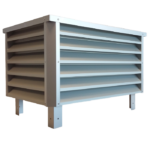 Édicule de toiture aluminium